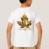 Kanadas Kanada Shirt Custom Team Canada Kid Shirt (Rückseite)