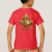Kanadas Kanada T - Shirt Custom Team Canada Kid Sh (Rückseite)