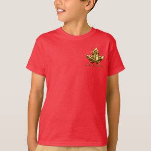 Kanadas Kanada T - Shirt Custom Team Canada Kid Sh