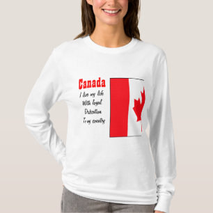 Kanadas Loyalität zu meinen T - Shirt in meinem La