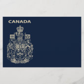 Kanadas nationales Emblem Flyer (Hinten)