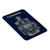 Kanadas nationales Emblem Magnet (Rechte Seite)