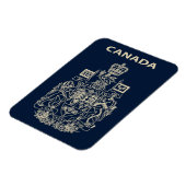 Kanadas nationales Emblem Magnet (Linke Seite)