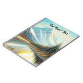 Kanadas Naturlandschaft - Atemberaubende Bergkunst Notizblock (Linke Seite)