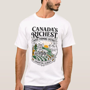 Kanadas reichster gemischter Landwirtschaftsbezirk T-Shirt