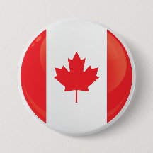 Kanadas Round-Icon-Flagge