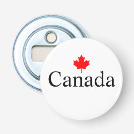 Kanadas Sondertext mit dem minimalistischen Rotapf Flaschenöffner