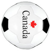 Kanadas Sondertext mit dem minimalistischen Rotapf Fußball (Gedreht)