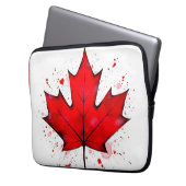 Kanadas Soul Leaf Laptopschutzhülle (Vorderseite Links)