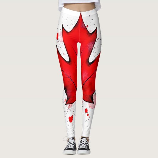 Kanadas Soul Leaf Leggings (Vorderseite)