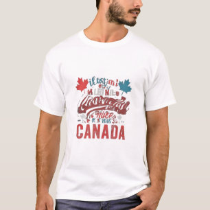 Kanadas Tag zu Shirt für Damen und Herren