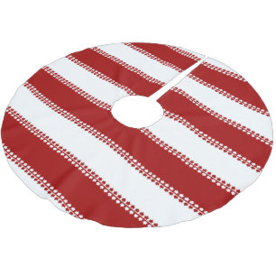 Kanadas Weihnachtsbaumrock-Ahornleaf-Tree-Rock Polyester Weihnachtsbaumdecke