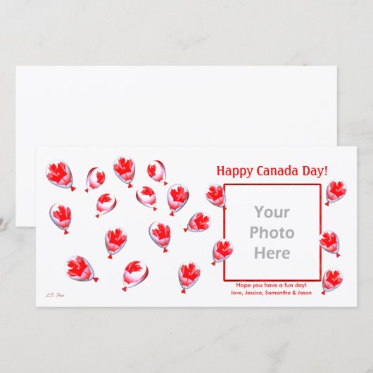 Kanadatag Balloons (Vorne/Hinten)