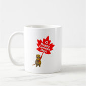 Kanadatag-Biber und Ahornleaf Kaffeetasse (Links)