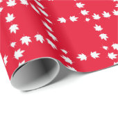 Kanadatag Geschenkpapier (Rolleneckpunkt)