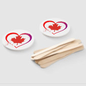 Kanadatag Hand Fans Fächer (Non-assembled)