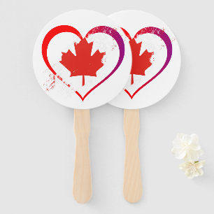 Kanadatag Hand Fans Fächer