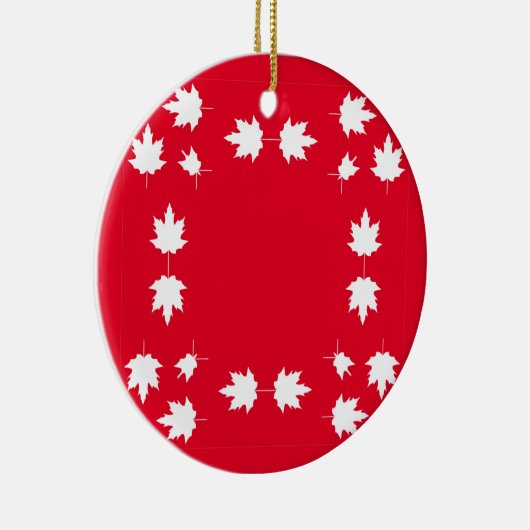 Kanadatag Keramik Ornament (Rechts)