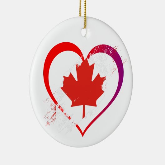 Kanadatag Keramik Ornament (Rechts)