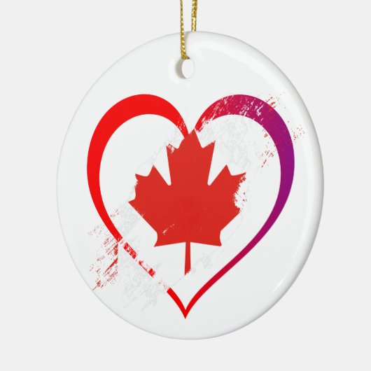 Kanadatag Keramik Ornament (Links)