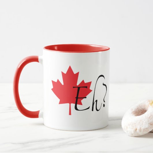 KANADIAN EH? COMBO-TASSE TASSE (Mit Donut)