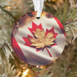 KANADIAN FLAG INSPIRIERT CHRISTMAS ORNANATION ORNAMENT