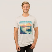 KANADIAN IM HERZEN. UNSER NORDEN STARK UND KOSTENL Tri-Blend SHIRT (Vorderseite voll)