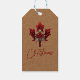 KANADIAN INSPIRIERT FLAG GESCHENKANHÄNGER