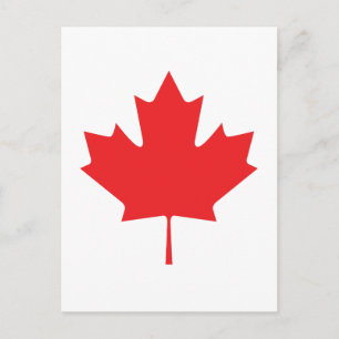 KANADIAN LEAF POSTKARTE