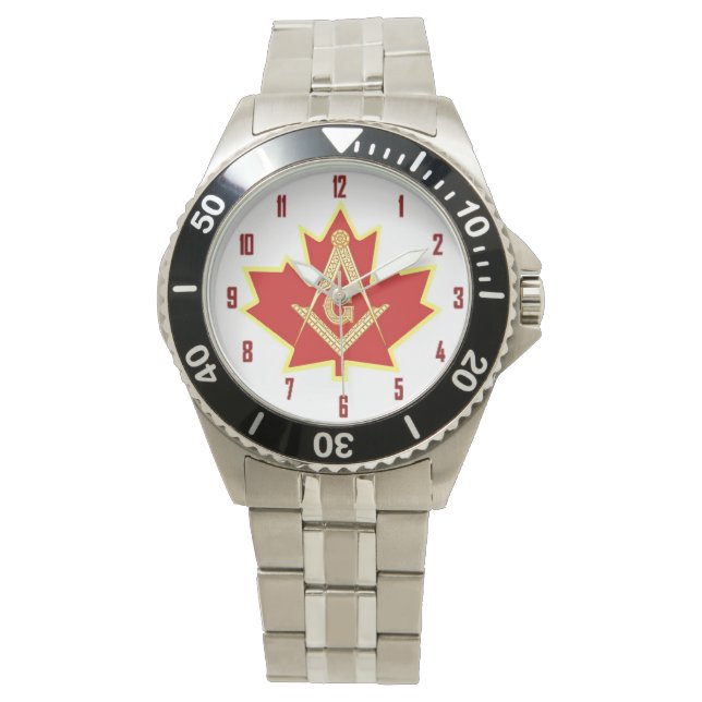KANADIAN MASONS ARMBANDUHR (Vorderseite)