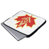 KANADIAN MASONS LAPTOPSCHUTZHÜLLE (Vorne Knopf)