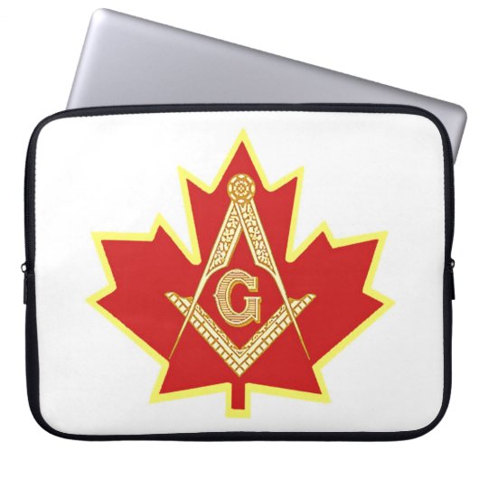 KANADIAN MASONS LAPTOPSCHUTZHÜLLE (Vorderseite)