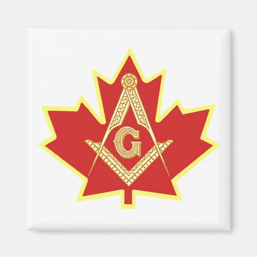 KANADIAN MASONS MAGNET (Vorne)