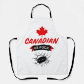 Kanadier als Puck Schürze (Vorderseite)