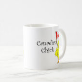 Kanadier Chick Kaffeetasse (VorderseiteRechts)