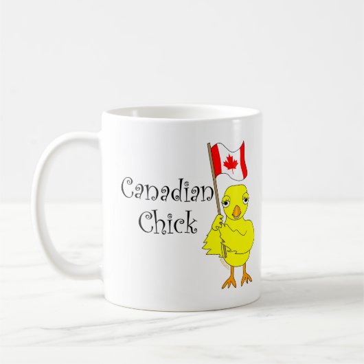 Kanadier Chick Kaffeetasse (Links)