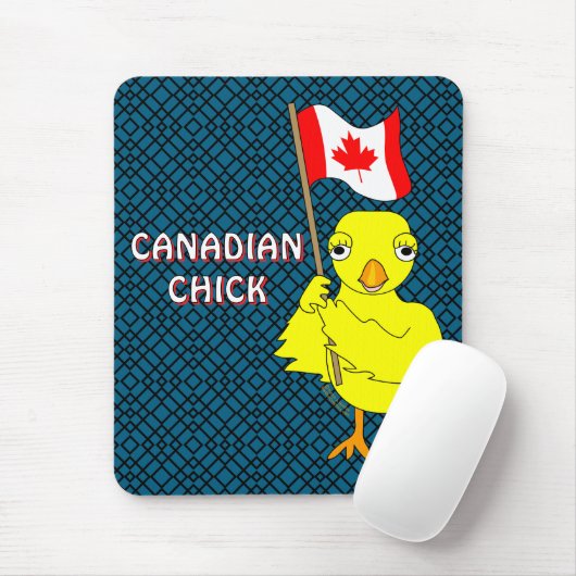 Kanadier Chick Mousepad (Mit Mouse)