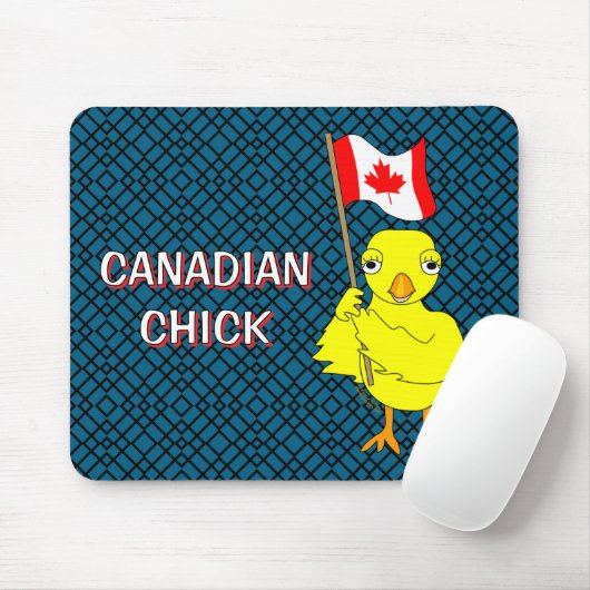 Kanadier Chick Mousepad (Mit Mouse)