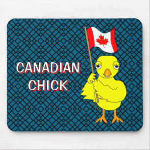 Kanadier Chick Mousepad