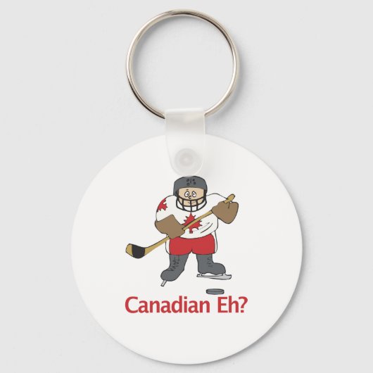 Kanadier Eh? Schlüsselanhänger (Vorderseite)