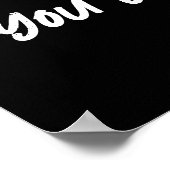 Kanadier "Falscher Biber Donald" Trump Poster (Ecke)