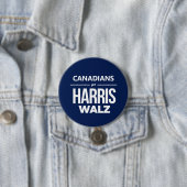 Kanadier für Harris Walz Button (Beispiel)