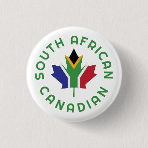 Kanadier in Südafrika Button