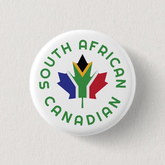 Kanadier in Südafrika Button (Vorderseite)