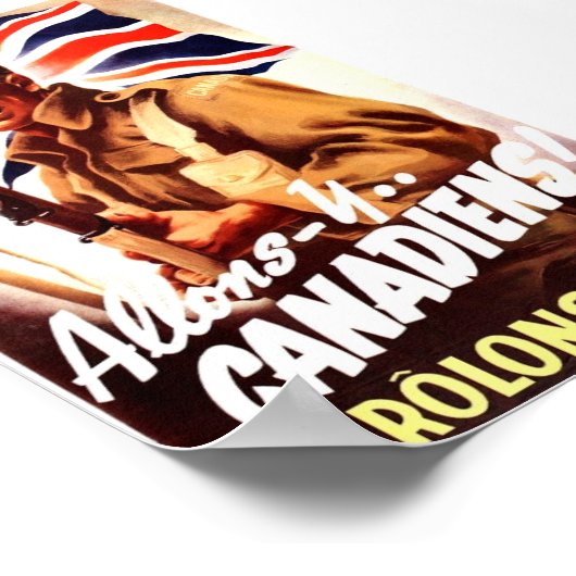 Kanadier Poster (Ecke)