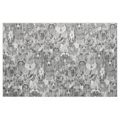 Kanadier Schwarz-weiß Stoff (Fat Quarter (45,7 x 55,9 cm))