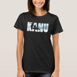 Kanadier Vintage-Wellen Wassersport T-Shirt