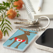 Kanadier, wie? Elche Schlüsselanhänger (Vorderseite rechts)