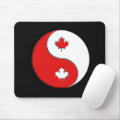 Kanadier YinYang Mousepad (Mit Mouse)