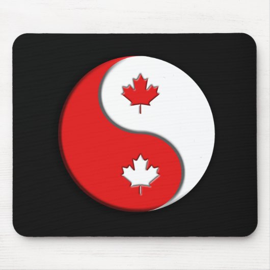 Kanadier YinYang Mousepad (Vorne)